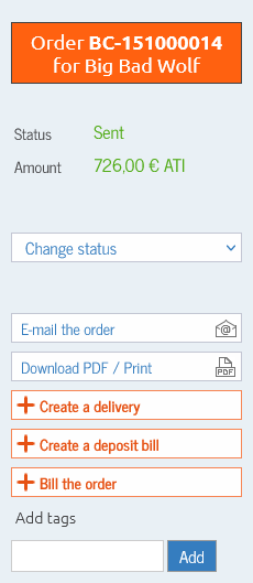 How to invoice a purchase order